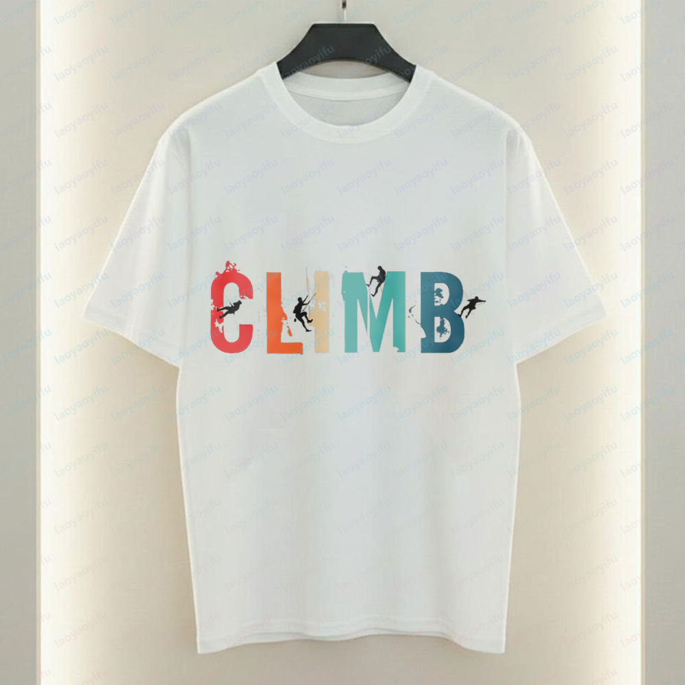 เสื้อยืดผ้าฝ้ายลายกราฟิกสำหรับ - Outdoor Sports Adventure บทวิจารณ์และราคา