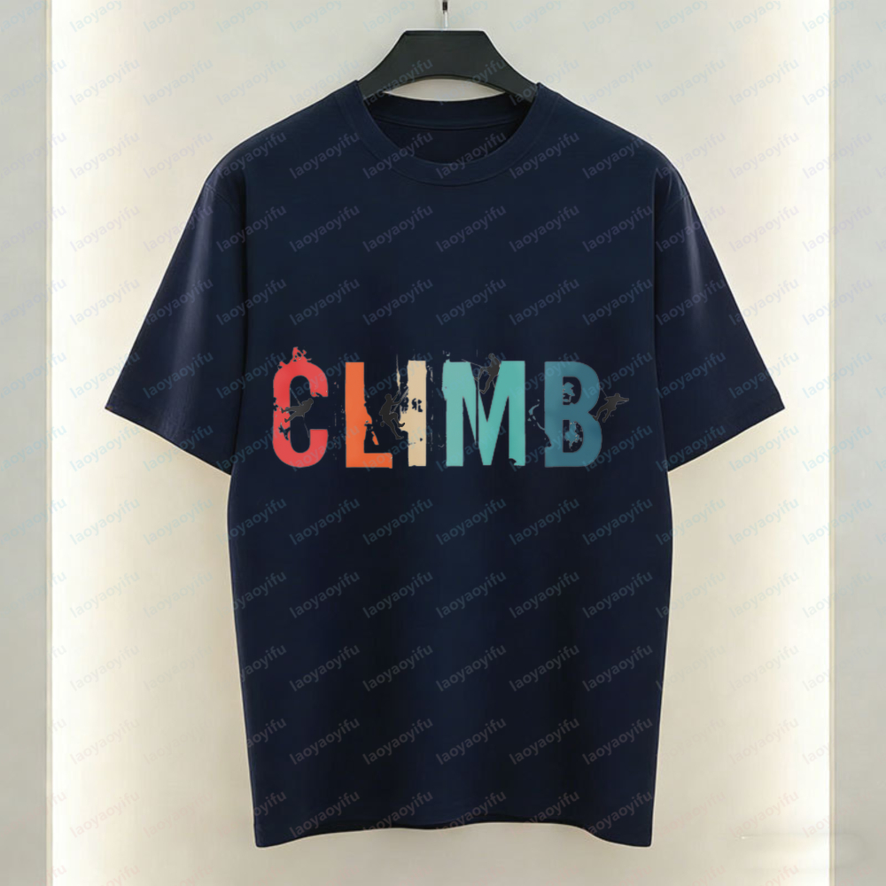 เสื้อยืดผ้าฝ้ายลายกราฟิกสำหรับ - Outdoor Sports Adventure บทวิจารณ์และราคา